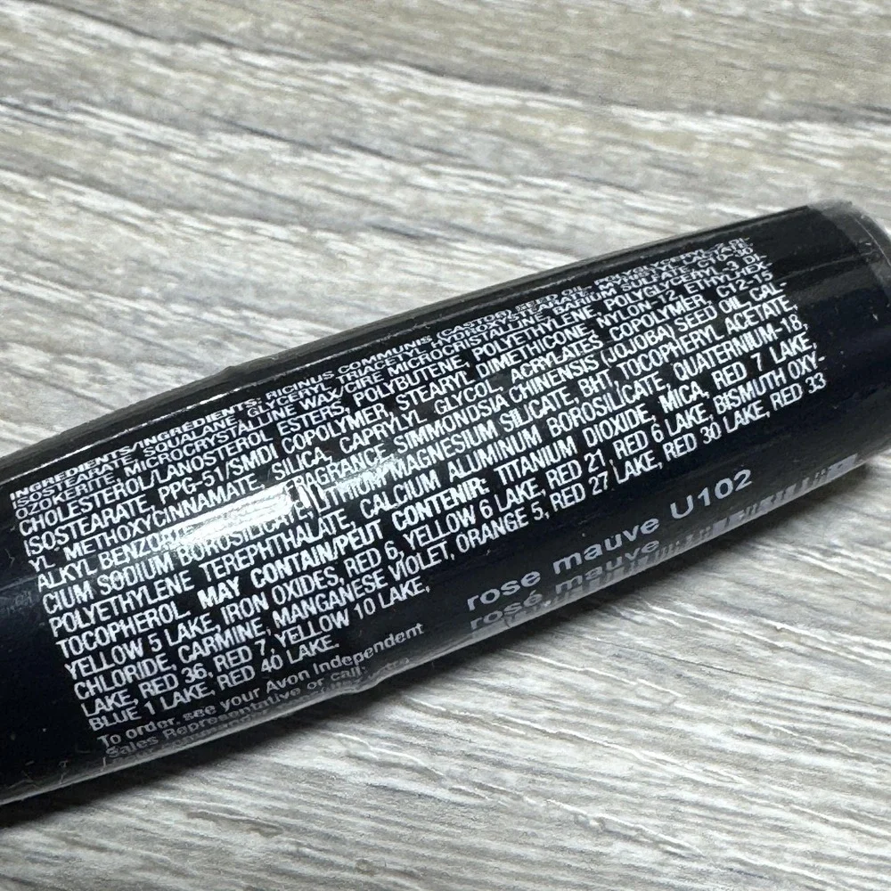 Avon Ultra Color Rich Lipstick Rose Mauve‎ U102 Standard Sealed Tube Makeup